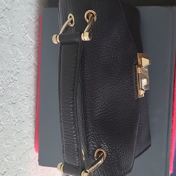 Rebecca Minkoff Paris pochette top handle crossbody handbag - Picture 6 of 8